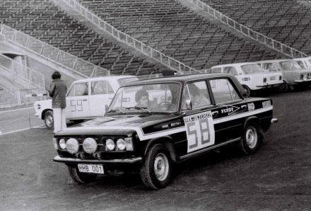 Nr.58. Hans Britth i Krzysztof Czarnecki – Fiat 124 Specjal T, nr.59. Tadeusz Kudłaty i Zdzisław Nowak – Polski Fiat 125p/1500.
