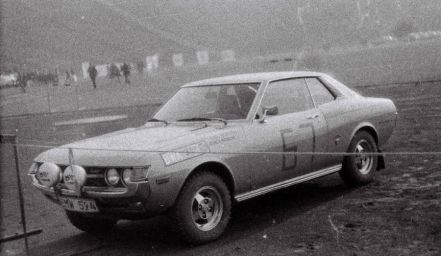 Evert Vesström i Berndt Magnusson – Toyota Celica LT.