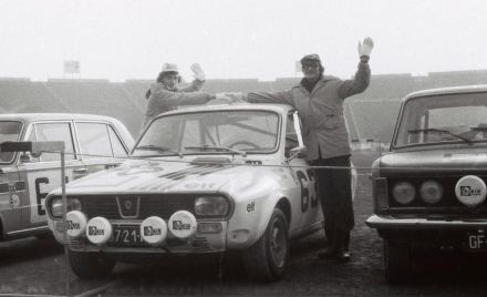Błażej Krupa i Jerzy Landsberg – Renault 12 Gordini.
