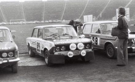 Nr.89. Andrzej Jaroszewicz i Janusz Wojtyna – Polski Fiat 125p/1800, nr.88. Zbigniew Dziadura i Leszek Borkowski – Polski Fiat 125p/Monte Carlo