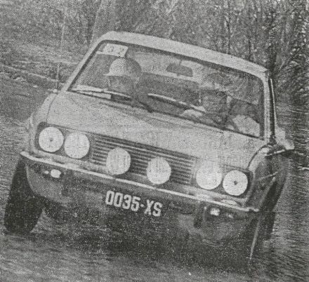 Janusz Dąbrowski i Zenon Keller – Fiat 128 Sport SL.