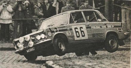 Marek Varisella i Stanisław Brzozowski – Polski Fiat 125p/1500.