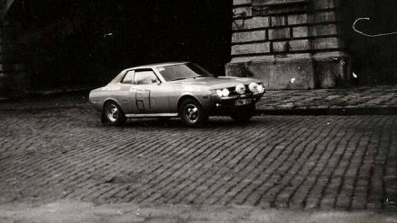 Evert Vesström i Berndt Magnusson – Toyota Celica LT.
