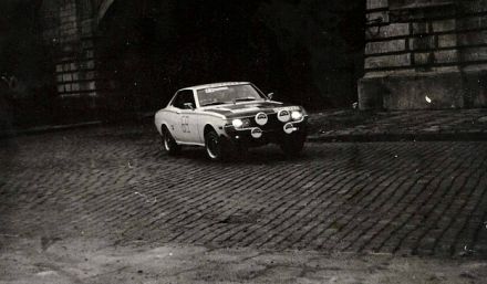Bengt Lundström i Fergus Sager – Toyota Celica GT.