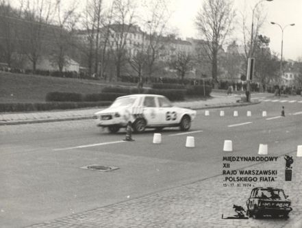 Błażej Krupa i Jerzy Landsberg – Renault 12 Gordini.
