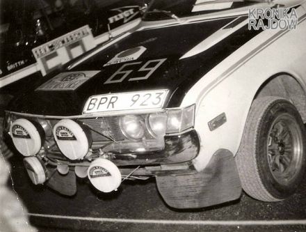 Bengt Lundström i Fergus Sager – Toyota Celica GT.