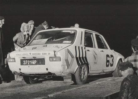 Błażej Krupa i Jerzy Landsberg – Renault 12 Gordini.