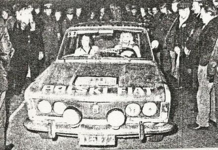 Janina Jedynak i Irena Jaroszewicz – Polski Fiat 125p/1500.