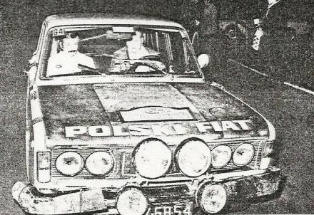 Maciej Stawowiak i Jan Czyżyk – Polski Fiat 125p/1500.