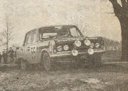 Marek Varisella i Stanisław Brzozowski – Polski Fiat 125p/1500.