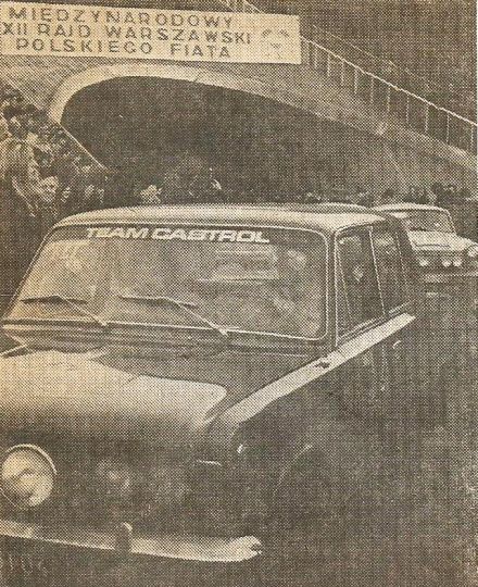 Franciszek Aromiński i Andrzej Komorowski – Polski Fiat 125p/1300.