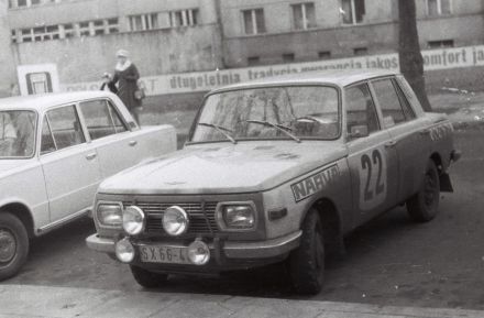 Wartburg 353 załogi NRD Volka Beyer i Karl Ulrich Karsten.