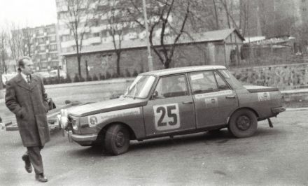 Wartburg 353 załogi NRD Barthelmarm i Nichelmann.