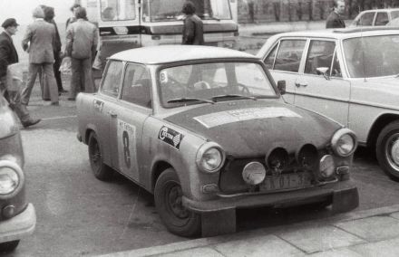 Trabant 601 załogi Hartmud Schwartz i Eberhard Hinze.
