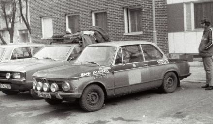 BMW 2002 Alpina zachodnioberlińskiej załogi Wolfgang Neumann i Gerhard Gottlieb.