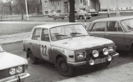 Wartburg 353 załogi NRD Volka Beyer i Karl Ulrich Karsten.