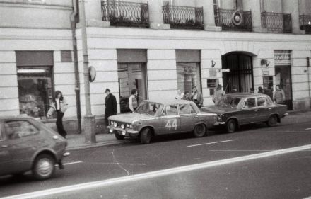 Polski Fiat 125p załogi Albin Śliski i Krzysztof Szaykowski.