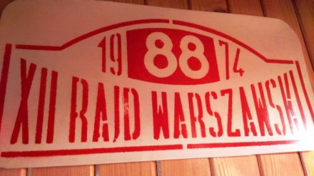 Rajd Warszawski - 1974r