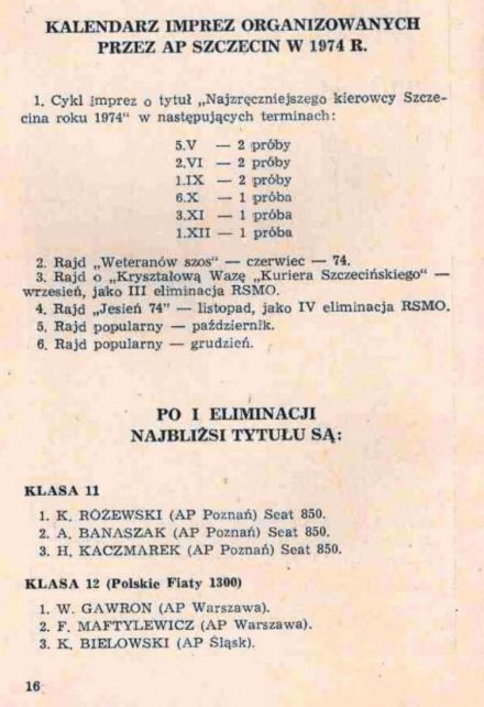 Tor Magnolia - 1974r