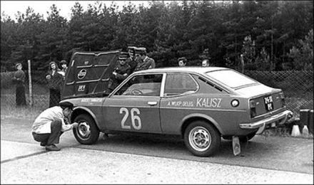 Andrzej Świniarski – Fiat 128 Sport SL.