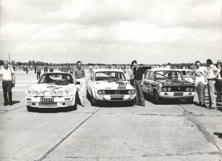 Adam Smorawiński – Porsche Carrera RS, Błażej Krupa – Renault 12 Gordini, Robert Mucha – Polski Fiat 125p/1800 Turbo. 