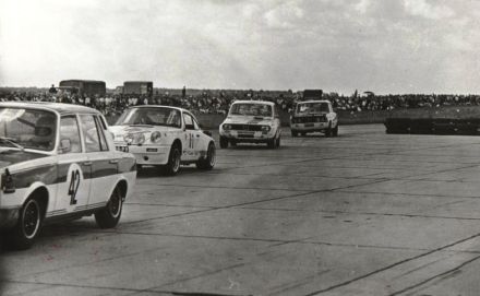 Adam Smorawiński – Porsche Carrera RS, Błażej Krupa – Renault 12 Gordini, Robert Mucha – Polski Fiat 125p/1800 Turbo.