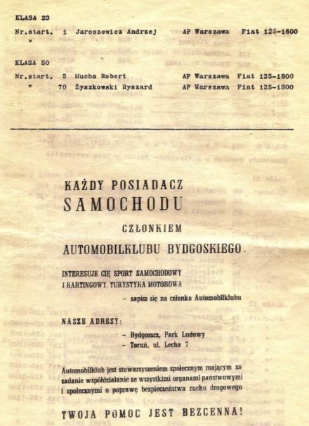 Toruń - WSMP 4 elim.1974r