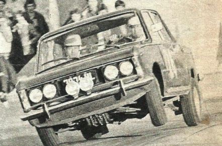Krzysztof Załuski i Janusz Siniarski – Polski Fiat 125p/1500.