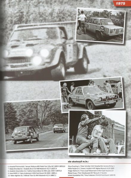 Rajd Polski - 1975r