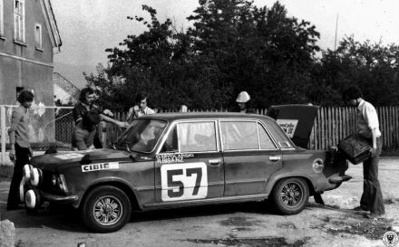 Dominik Mydlarski i Richard Bisanz – Polski Fiat 125p/1500.