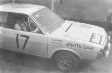 Błażej Krupa i Piotr Mystkowski – Renault 17 Gordini.