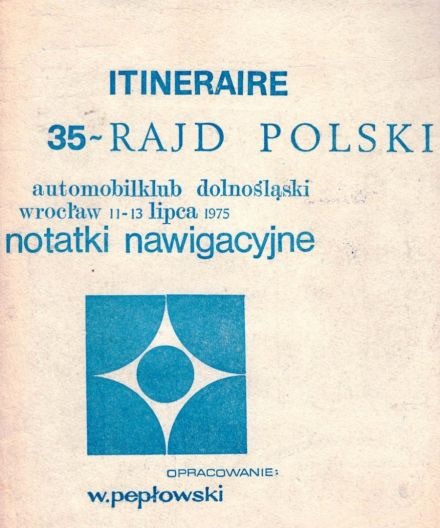 35 Rajd Polski - 1975r