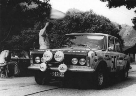 Maciej Stawowiak i Jan Czyżyk – Polski Fiat 125p/Monte Carlo.