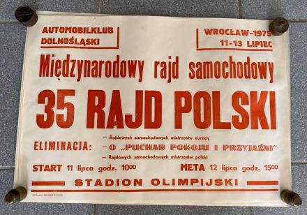 Rajd Polski - 1975r