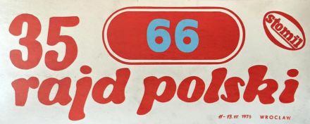 35 Rajd Polski - 1975r