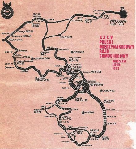 35 Rajd Polski - 1975r.