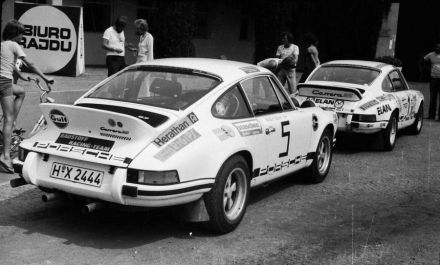 Nr.5. Walter Wruming i Walter Knar – Porsche Carrera RS.