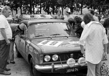 Jozsef Foldes i Peter Dakai – Polski Fiat 125p/Monte Carlo.