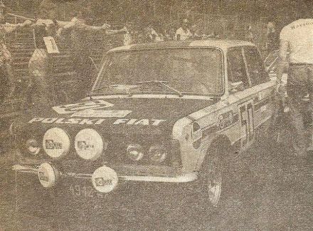 Maciej Stawowiak i Jan Czyżyk – Polski Fiat 125p/Monte Carlo.