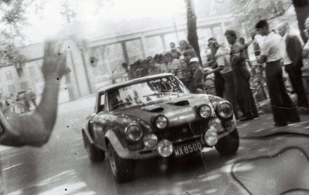 Andrzej Jaroszewicz i Ryszard Żyszkowski – Fiat Abarth 124.