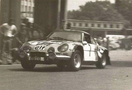 Atilla Ferjancz i Ferenc Iriczfalvi – Alpine Renault A110.