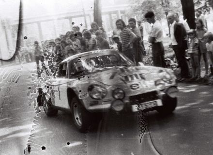 Atilla Ferjancz i Ferenc Iriczfalvi – Alpine Renault A110.
