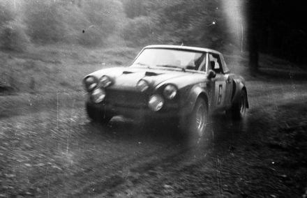 Fulvio Bacchelli i Bruno Scabini – Fiat Abarth 124.