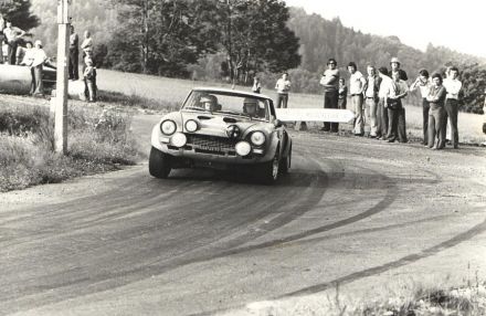 Fulvio Bacchelli i Bruno Scabini – Fiat Abarth 124.