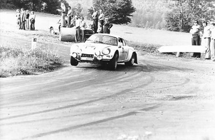 Juan Pradera i Jose Bascaran – Alpine Renault A110.
