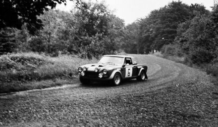 Fulvio Bacchelli i Bruno Scabini – Fiat Abarth 124.