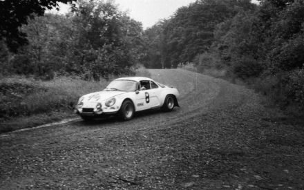 Juan Pradera i Jose Bascaran – Alpine Renault A110.