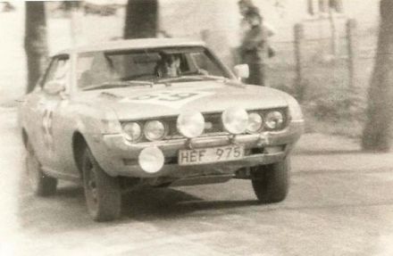 Evert Vesstrom i Bernth Magnusson – Toyota Celica.