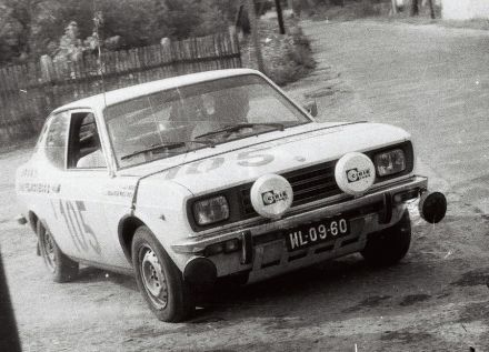 Zbigniew Bieniewski i Maciej Furmankiewicz – Fiat 128 Sport.