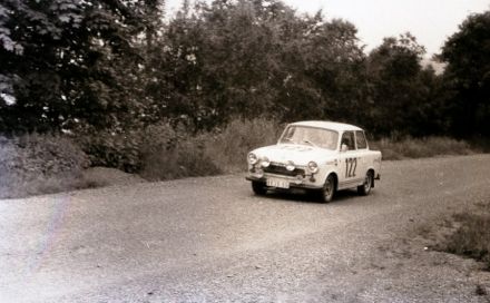 Hans Ullmann i Werner Lange – Trabant 601.